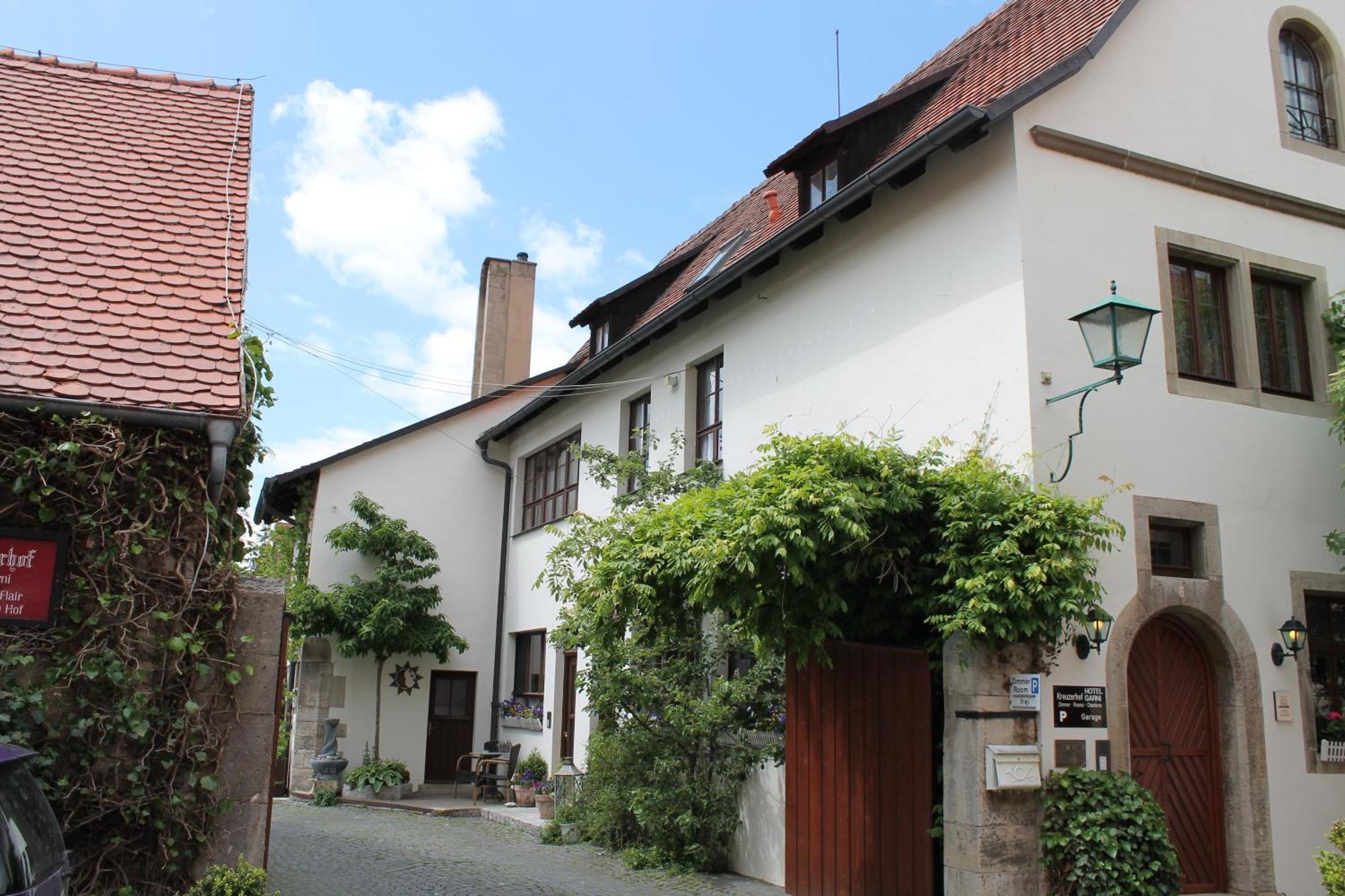 Kreuzerhof Hotel Garni Rothenburg ob der Tauber Dış mekan fotoğraf