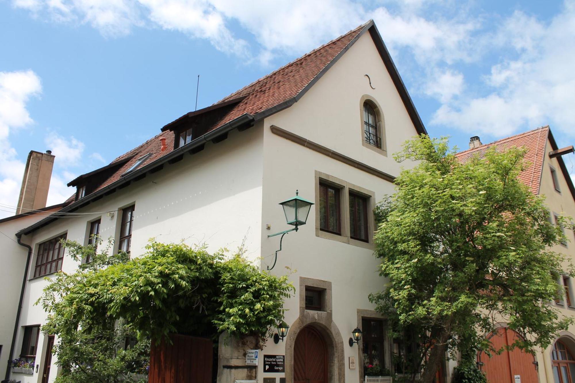 Kreuzerhof Hotel Garni Rothenburg ob der Tauber Dış mekan fotoğraf